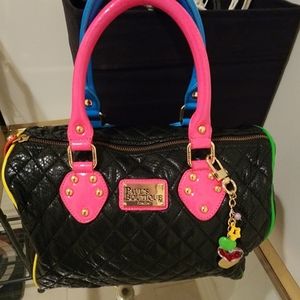 Paul's Boutique British Bowling Bag Black and Rainbow